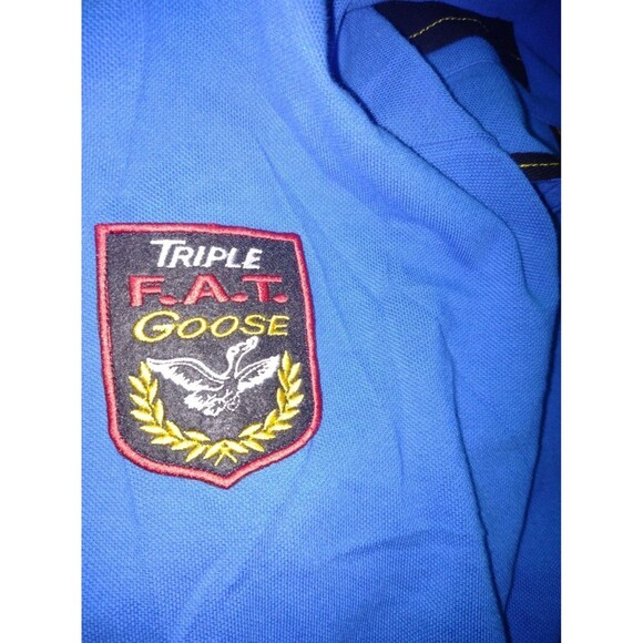 Triple F.a.t Goose Mens Hooded Shirt Short sleeve 2XL Zip Phone pocket Vintage - Picture 3 of 12